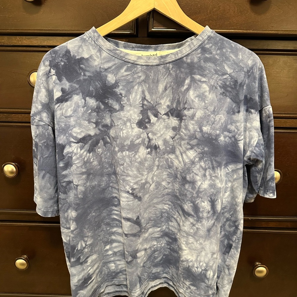 Blue Tie-Dye T-Shirt
